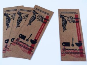 Tarjetas Kraft -Full color