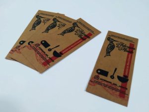 Tarjetas Kraft -Full color