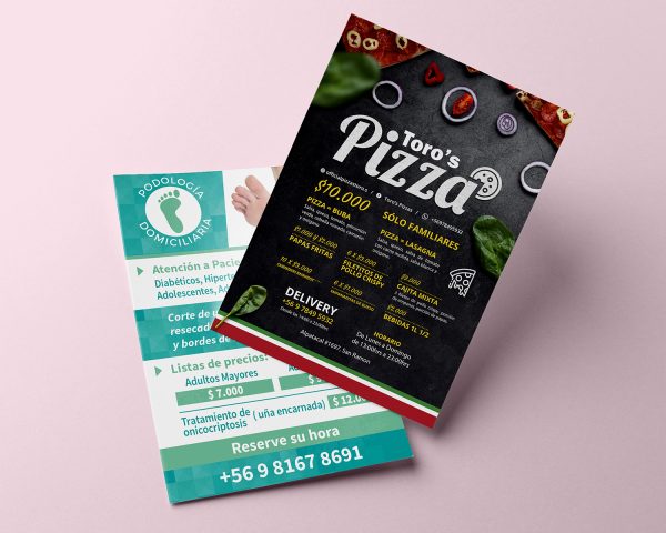 Flyers Laser (10x15cm) - Imprenta Delivery